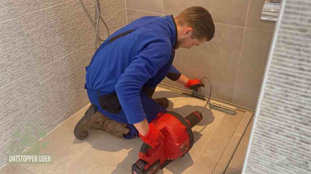 Doucheputje Verstopt Uden Doucheputje Verstopt Uden